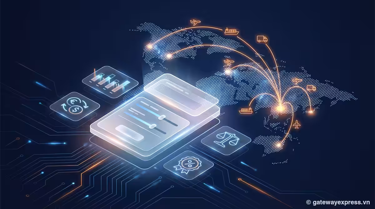 Bảng giá gửi hàng quốc tế 2026 theo khu vực