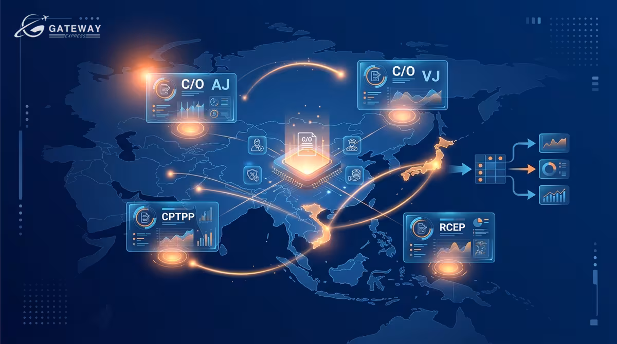 C/O đi Nhật Bản: form AJ, form VJ, CPTPP và cách chọn mẫu phù hợp