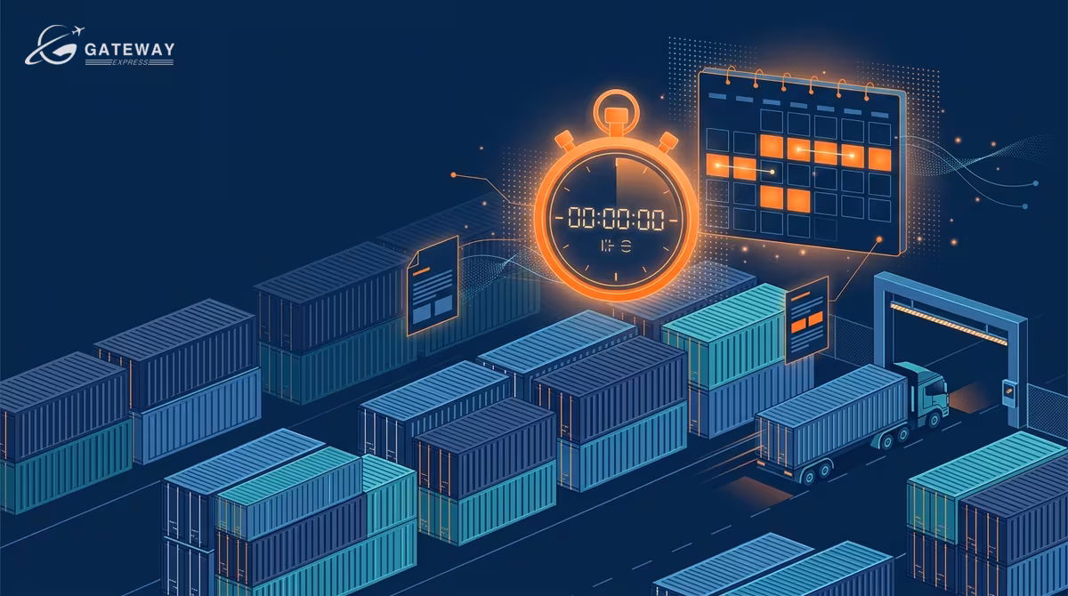 DEM, DET là gì? Phí lưu container, lưu bãi, free time và cách tránh